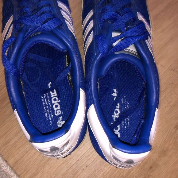 ADIDAS SUPERSTAR HARD SHELL TOE ROYAL BLUE ORIGINALS VINTAGE 2009 MENS SIZE 9.5 main image 4